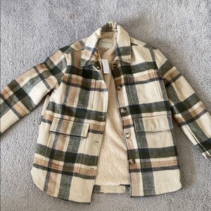 American Eagle plaid Shacket/overshirt